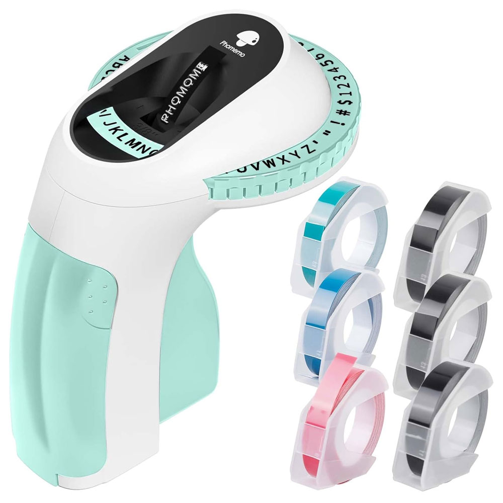 E975 Embossed Label Printer, 3 - огляд і ціна Label Printer Tape