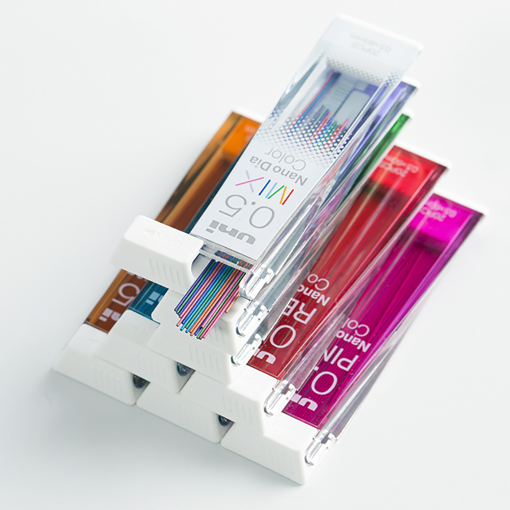 Japan Uni Nano Dia Color 202ND - огляд і ціна Mechanical Pencil Lead
