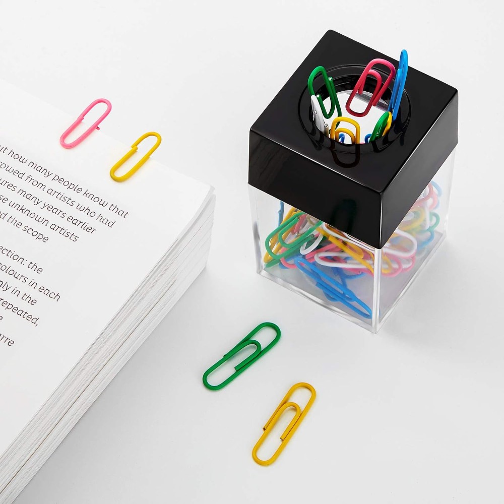 Magnetic Paper Clip Dispenser  - огляд і ціна Paperclip Magnetic Set
