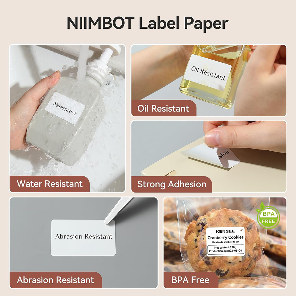 NIIMBOT Thermal Label for B1 B - огляд і ціна Label Printer Tape