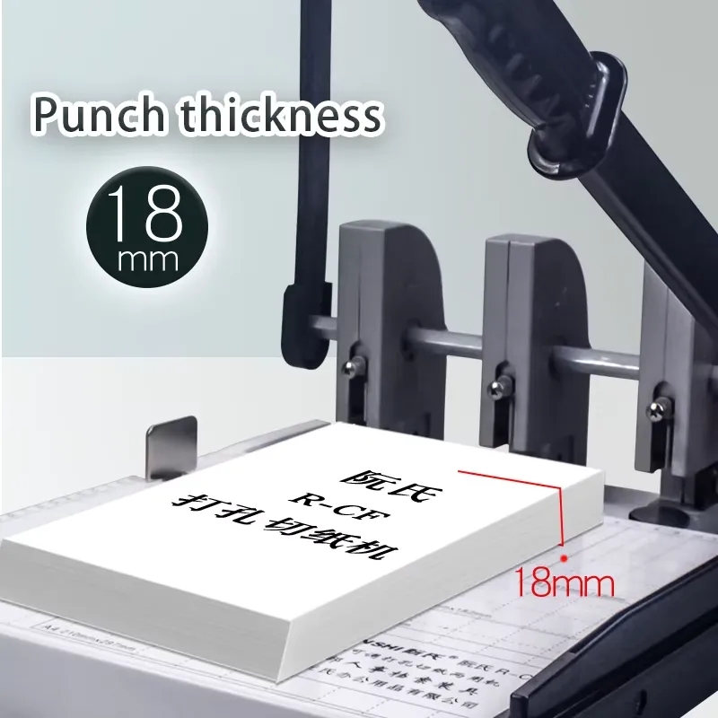 3-Hole Punch with Paper Cutter - огляд і ціна Paper Punch 3 Hole