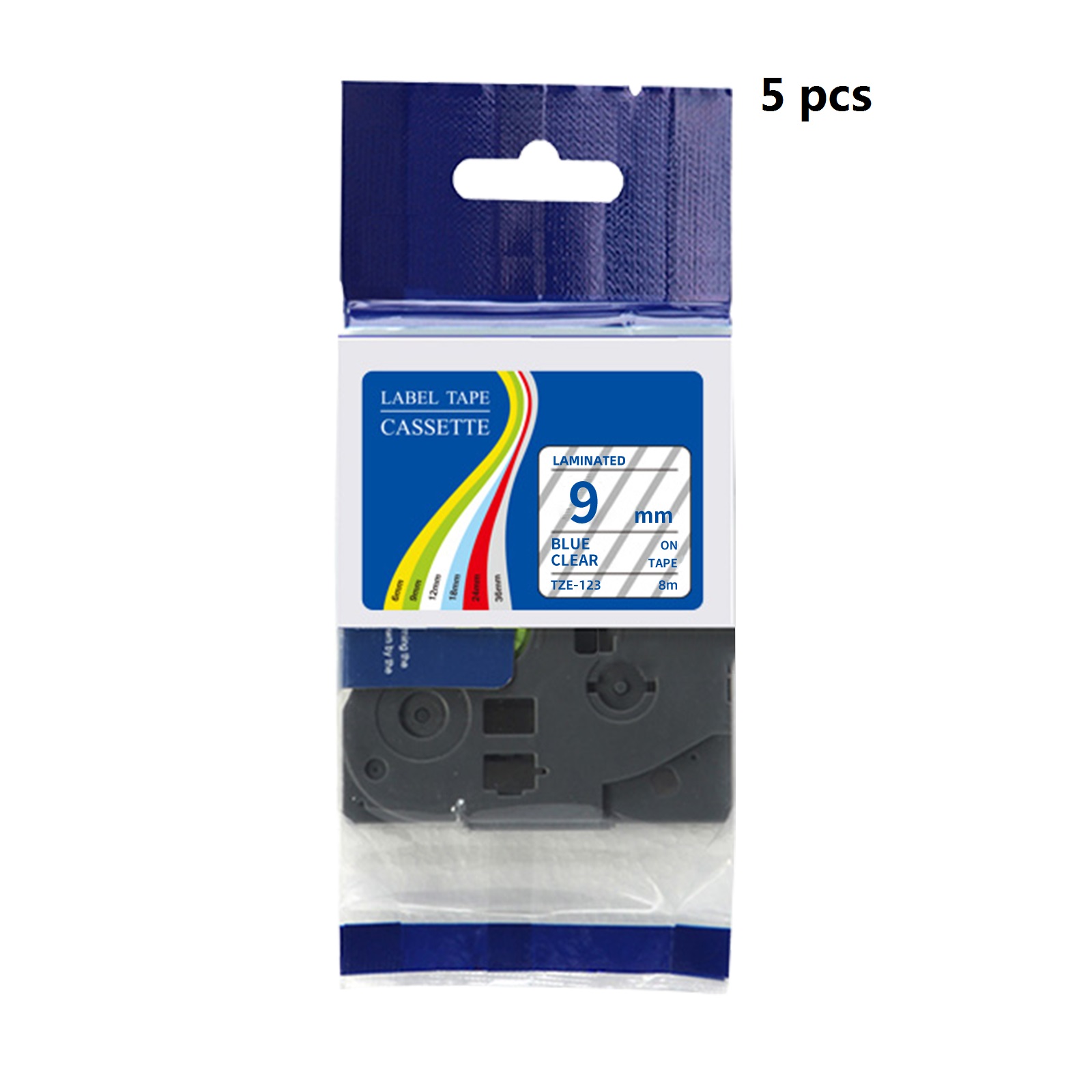 5 Pcs Compatible Brother TZe L - огляд і ціна Label Printer Tape