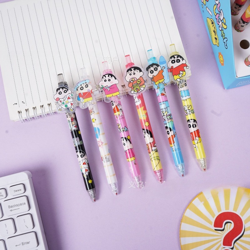 48pcs/box Crayon Shinchan Poin - огляд і ціна Supply Of Office Stationery