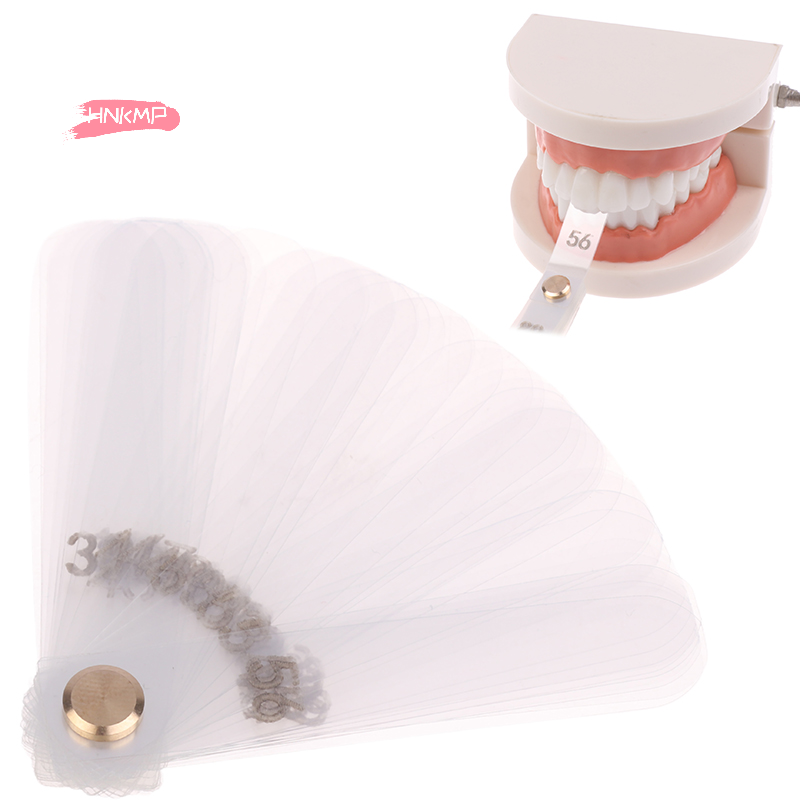 56Pcs Dental Interproximal Red - огляд і ціна Ruler Set Transparent