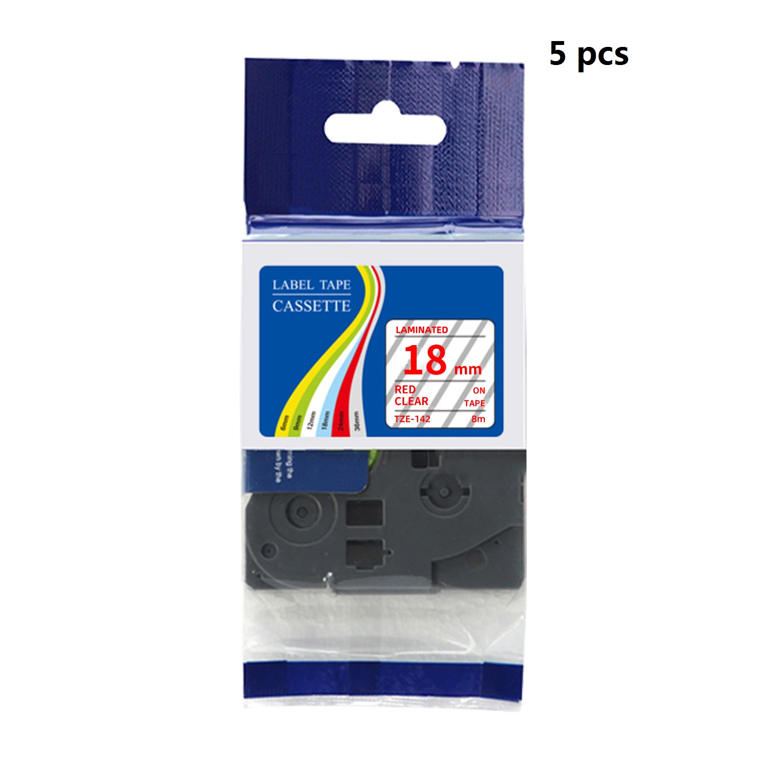 5 Pcs Compatible Brother TZe L - огляд і ціна Label Printer Tape