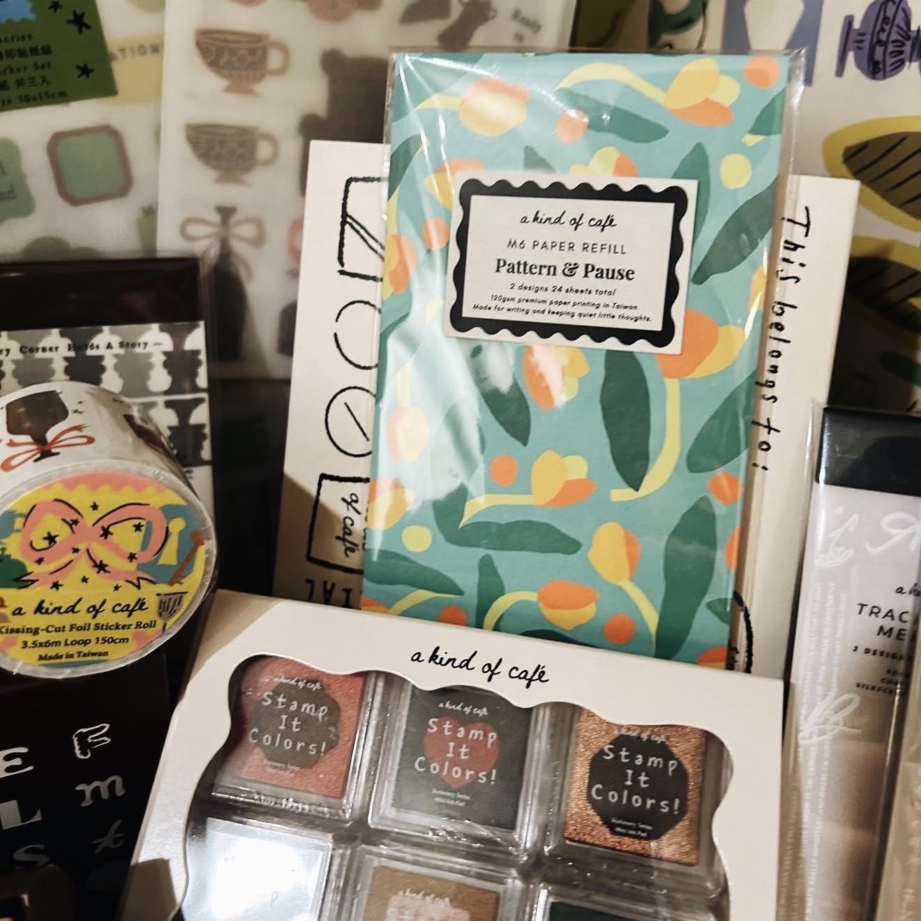 A Kind Of Cafe Studio Vintage  - огляд і ціна Washi Tape Set