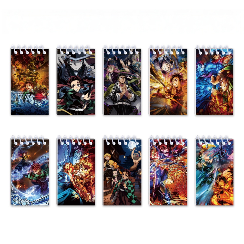 10PCS Demon Slayer Notepads. S - огляд і ціна Supply Of Office Stationery