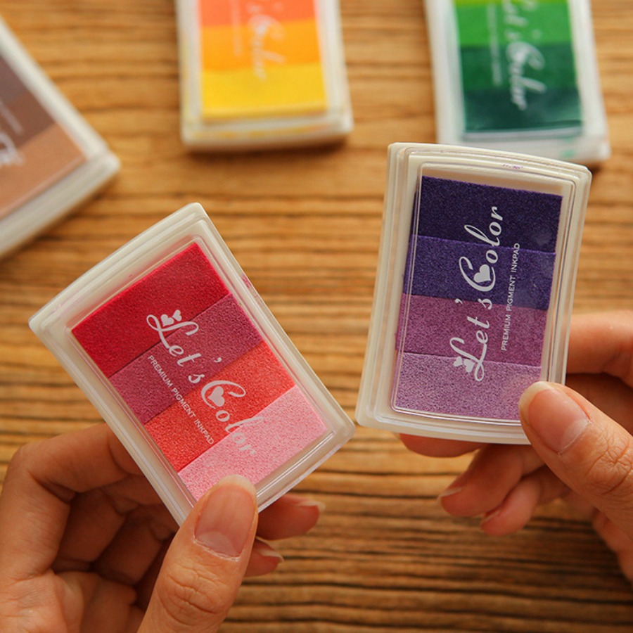 Gradient Color Craft Ink Pad C - огляд і ціна Self Inking Stamp