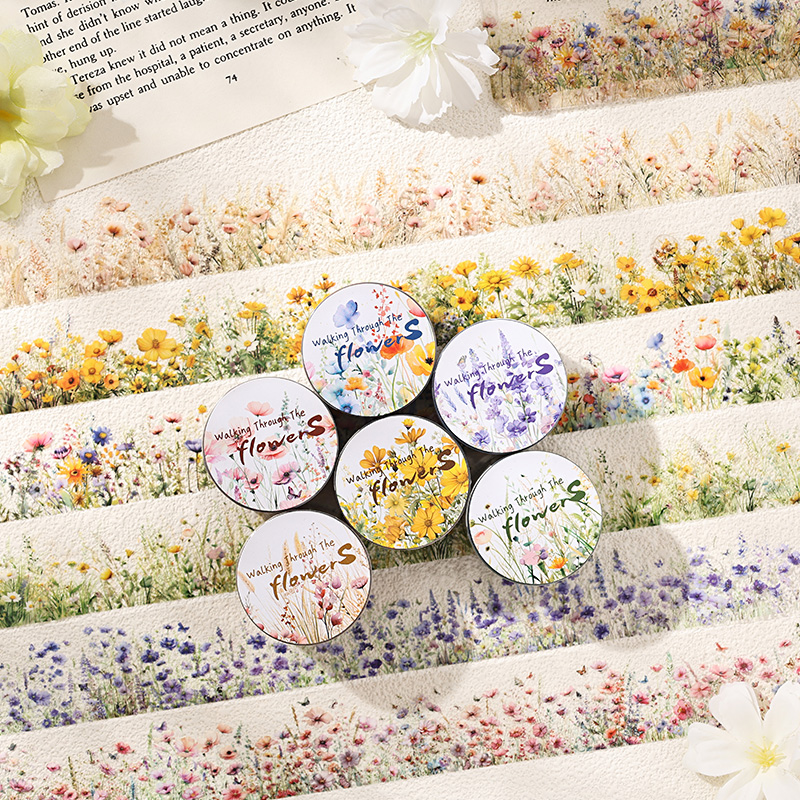 30mm*2m Creative Plants and Fl - огляд і ціна Label Printer Tape