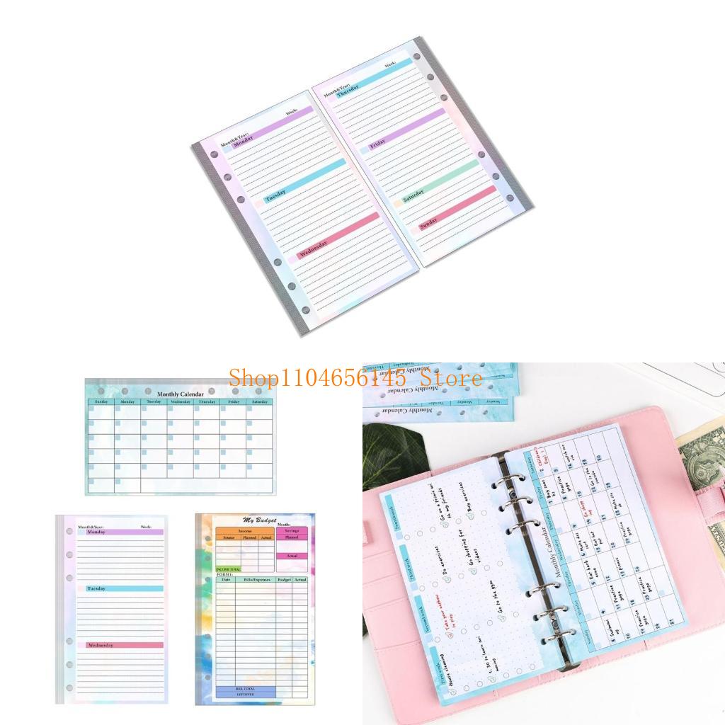 Loose Leaf Refill Paper Lined  - огляд і ціна Planner Weekly Budget