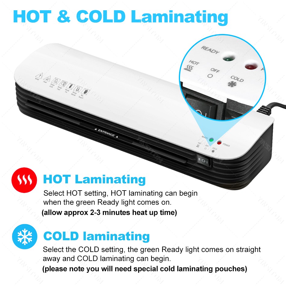 SL299 Hot and Cold Laminator M - огляд і ціна Document Laminator Pouch
