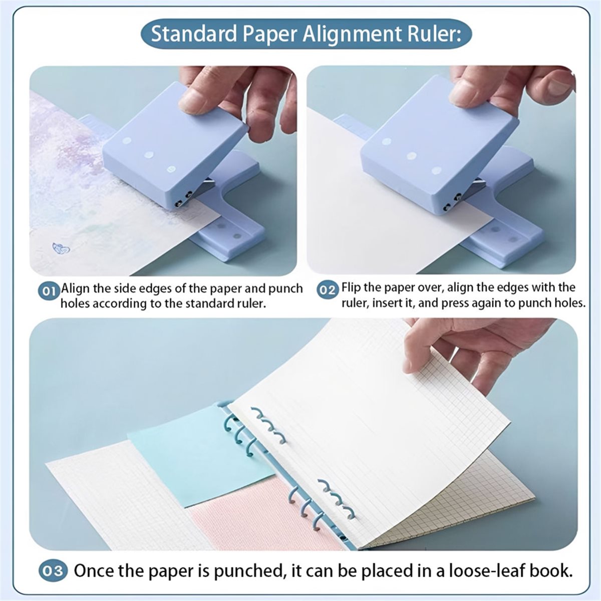 【New User-Coupon!】3-Hole Punch - огляд і ціна Paper Punch 3 Hole