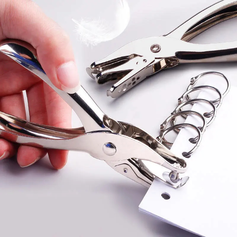 Metal 3/6mm Circular Hole Sing - огляд і ціна Paper Punch 3 Hole