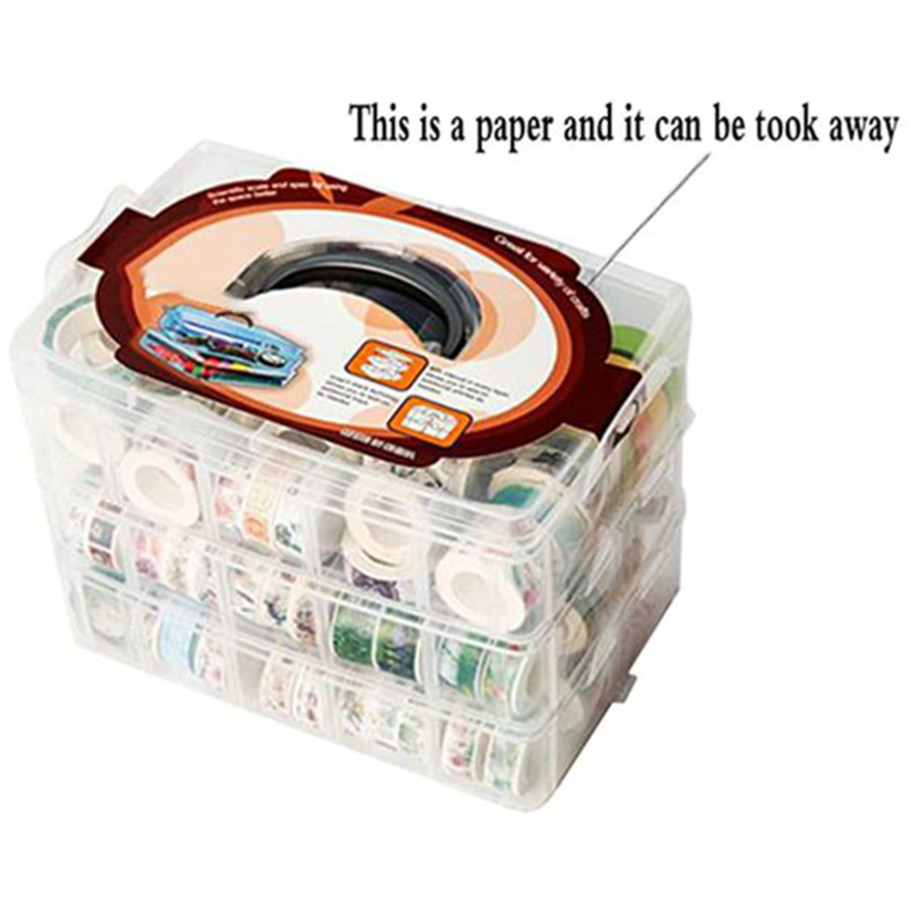 Clear 3 Layers 30 Grids Washi  - огляд і ціна Washi Tape Set