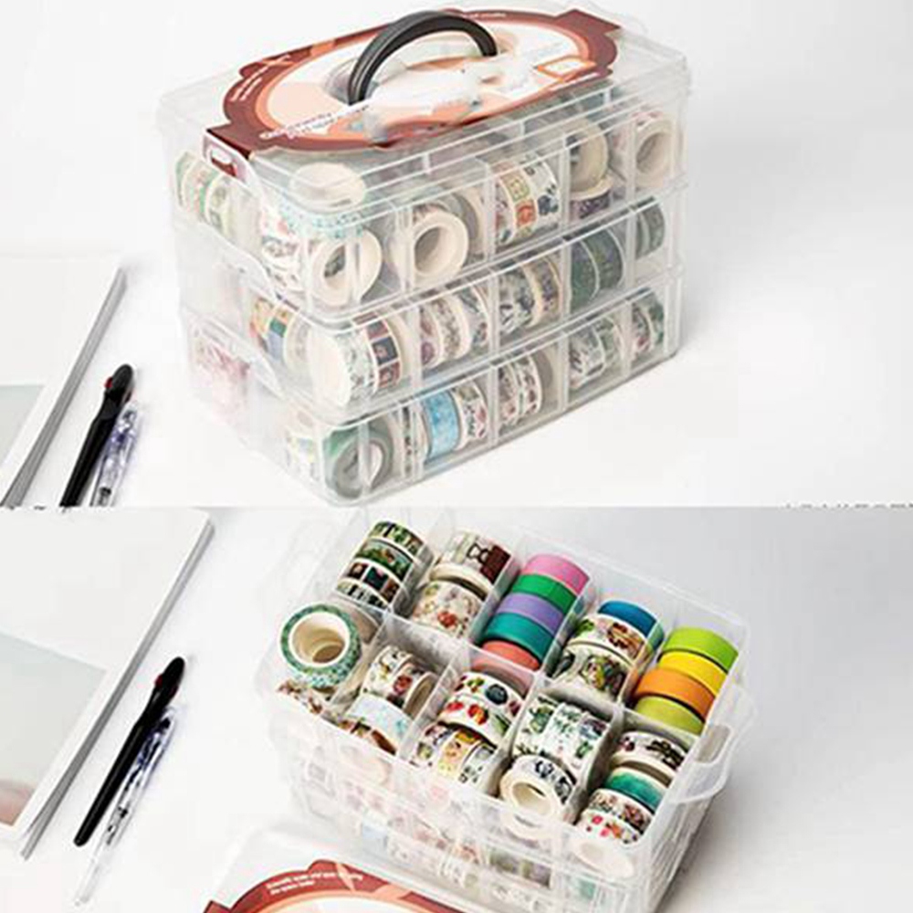 Clear 3 Layers 30 Grids Washi  - огляд і ціна Washi Tape Set