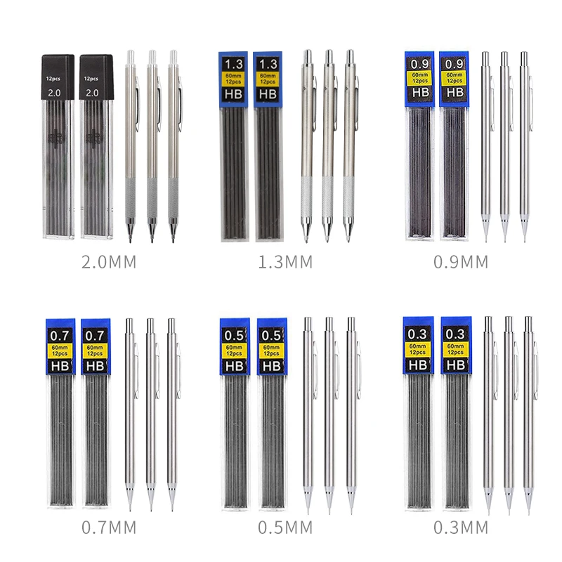 Full Metal Mechanical Pencil S - огляд і ціна Mechanical Pencil Lead