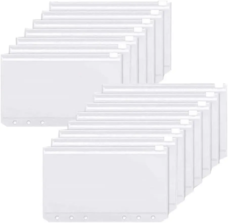 Binder Pockets A6 6-Hole Zippe - огляд і ціна Planner Weekly Budget