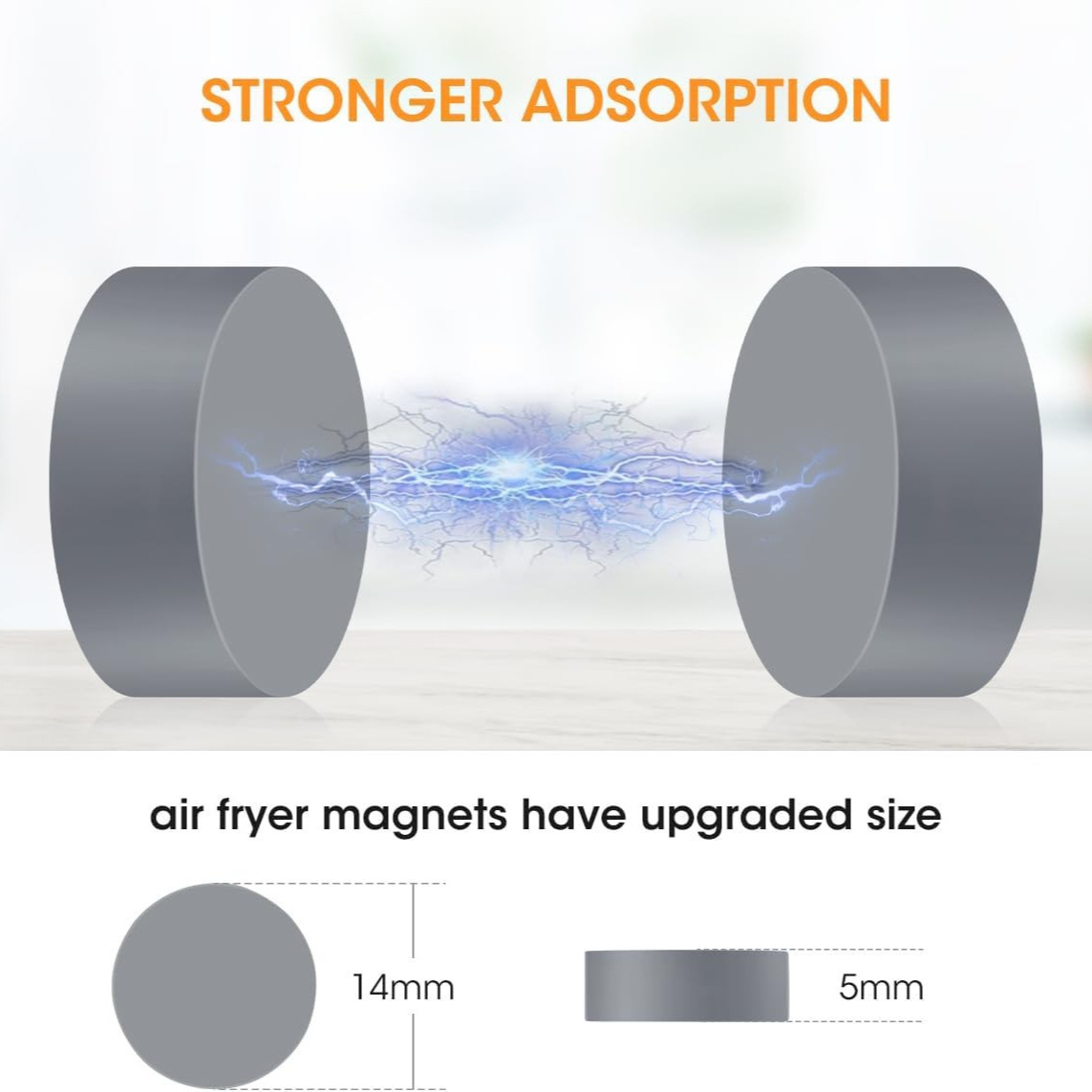 Air Fryer Magnetic Silicone Cl - огляд і ціна Paperclip Magnetic Set
