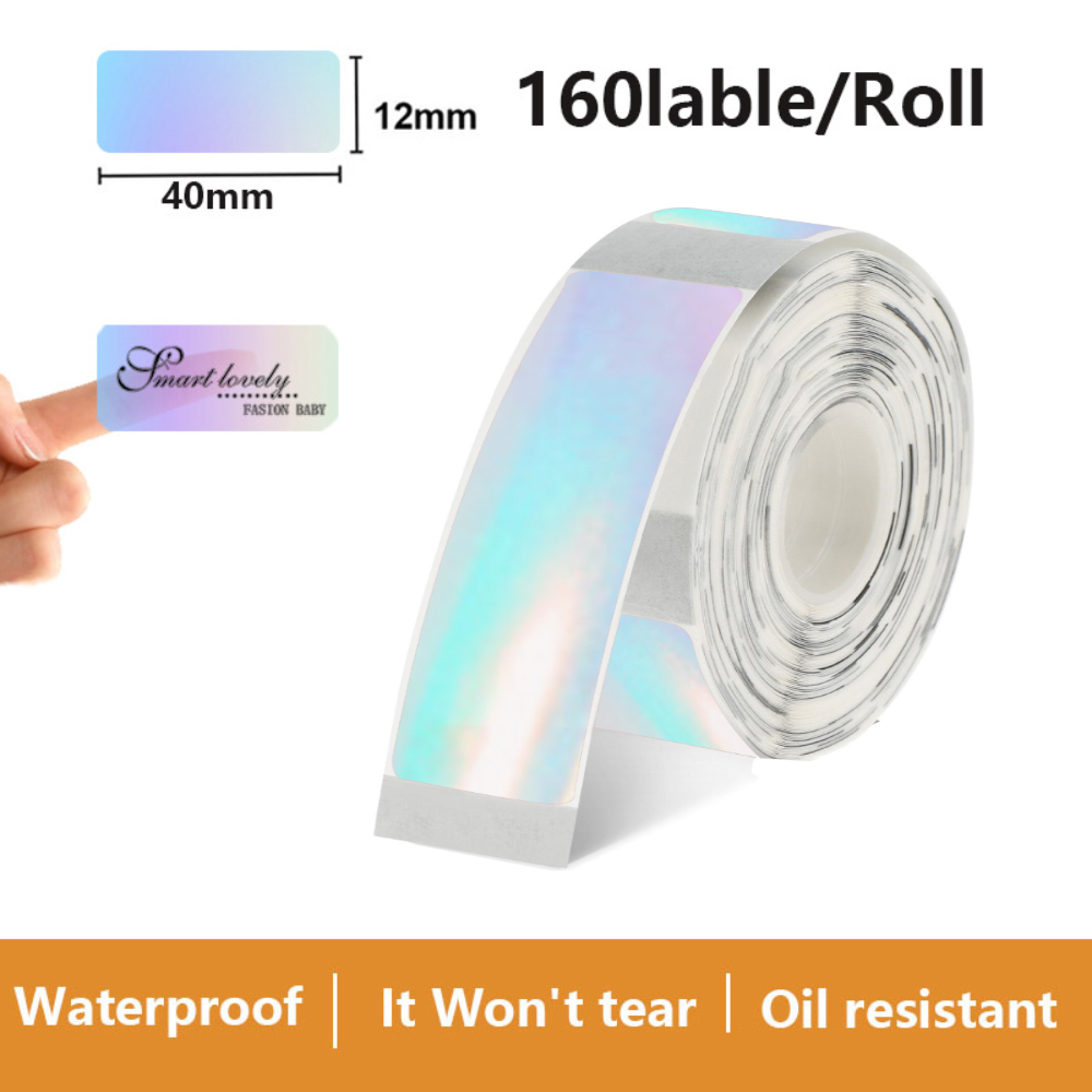 Transparent Label Sticker 12*4 - огляд і ціна Label Printer Tape