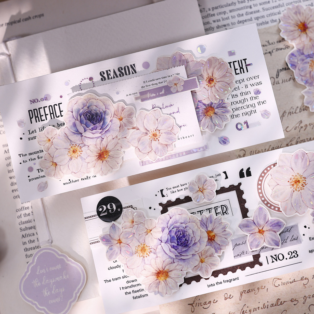 XiaoBaiJia Studio Vintage Pale - огляд і ціна Washi Tape Set