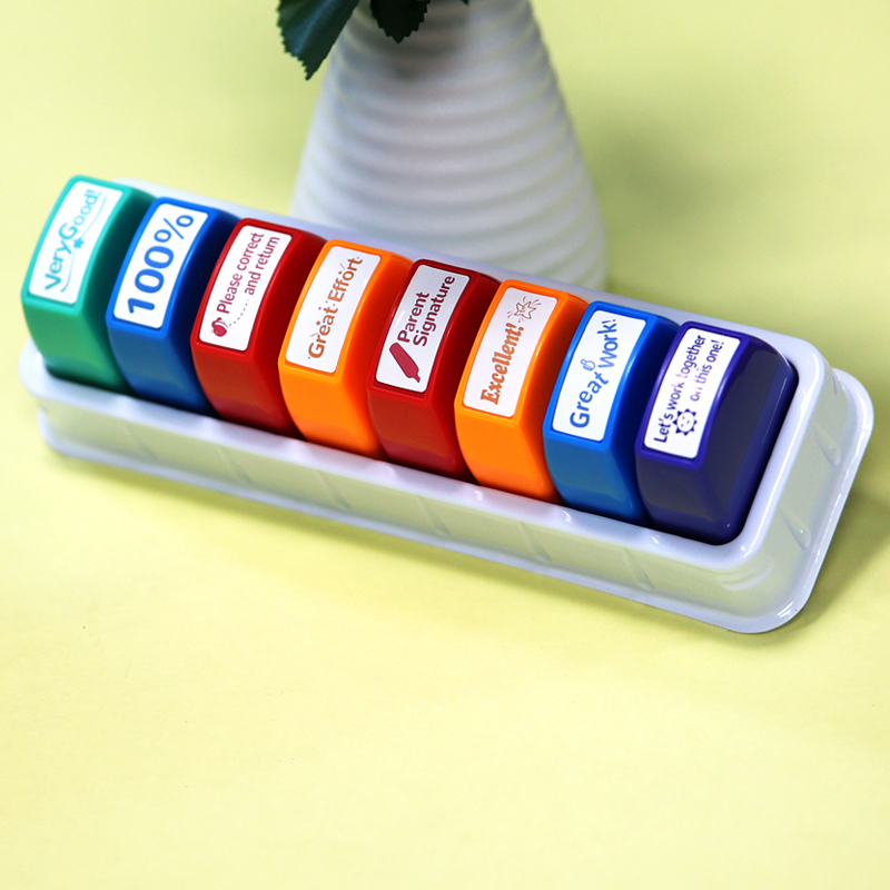 8 Teacher stamps Classroom Tea - огляд і ціна Self Inking Stamp