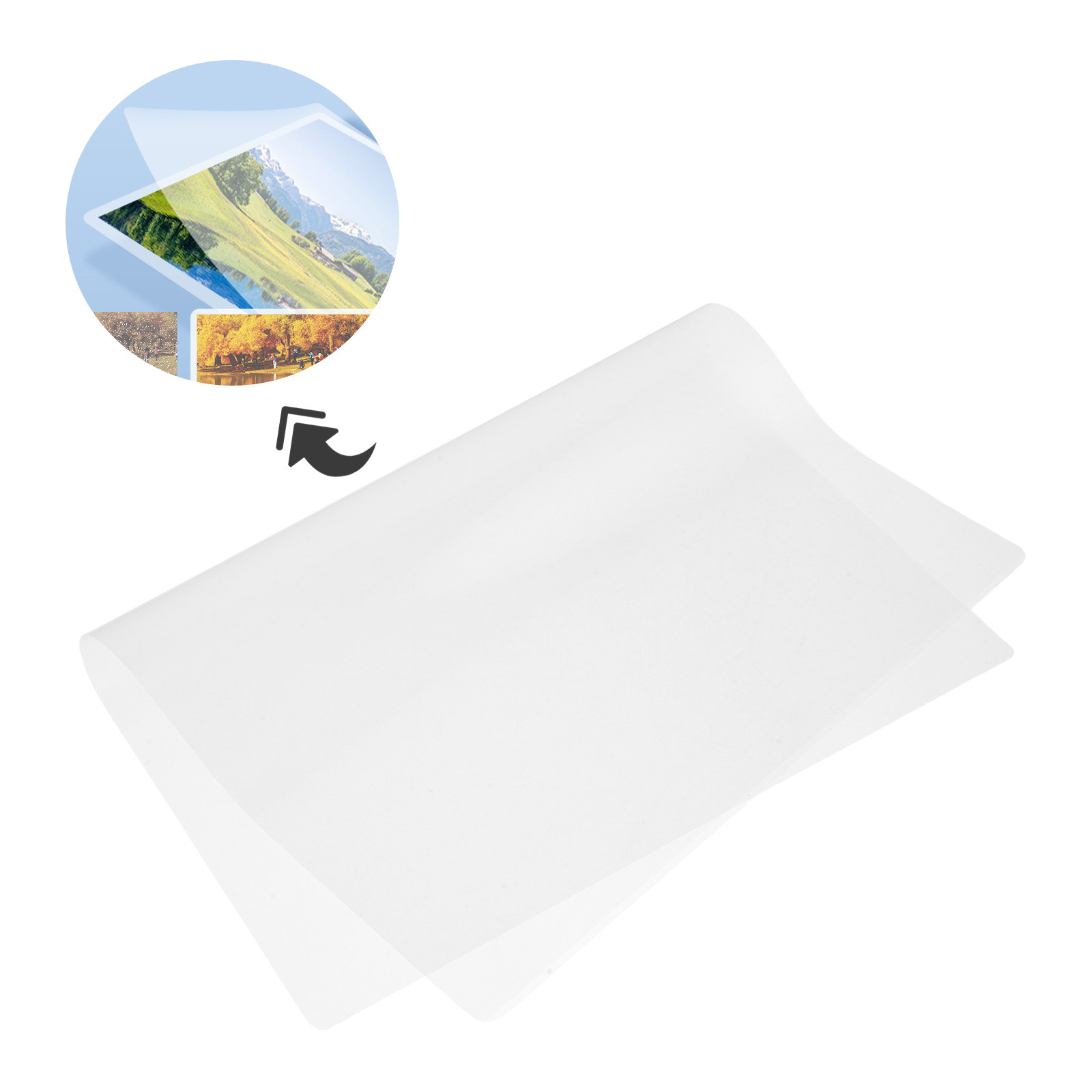 100Sheets A4 Thermal Laminatin - огляд і ціна Document Laminator Pouch