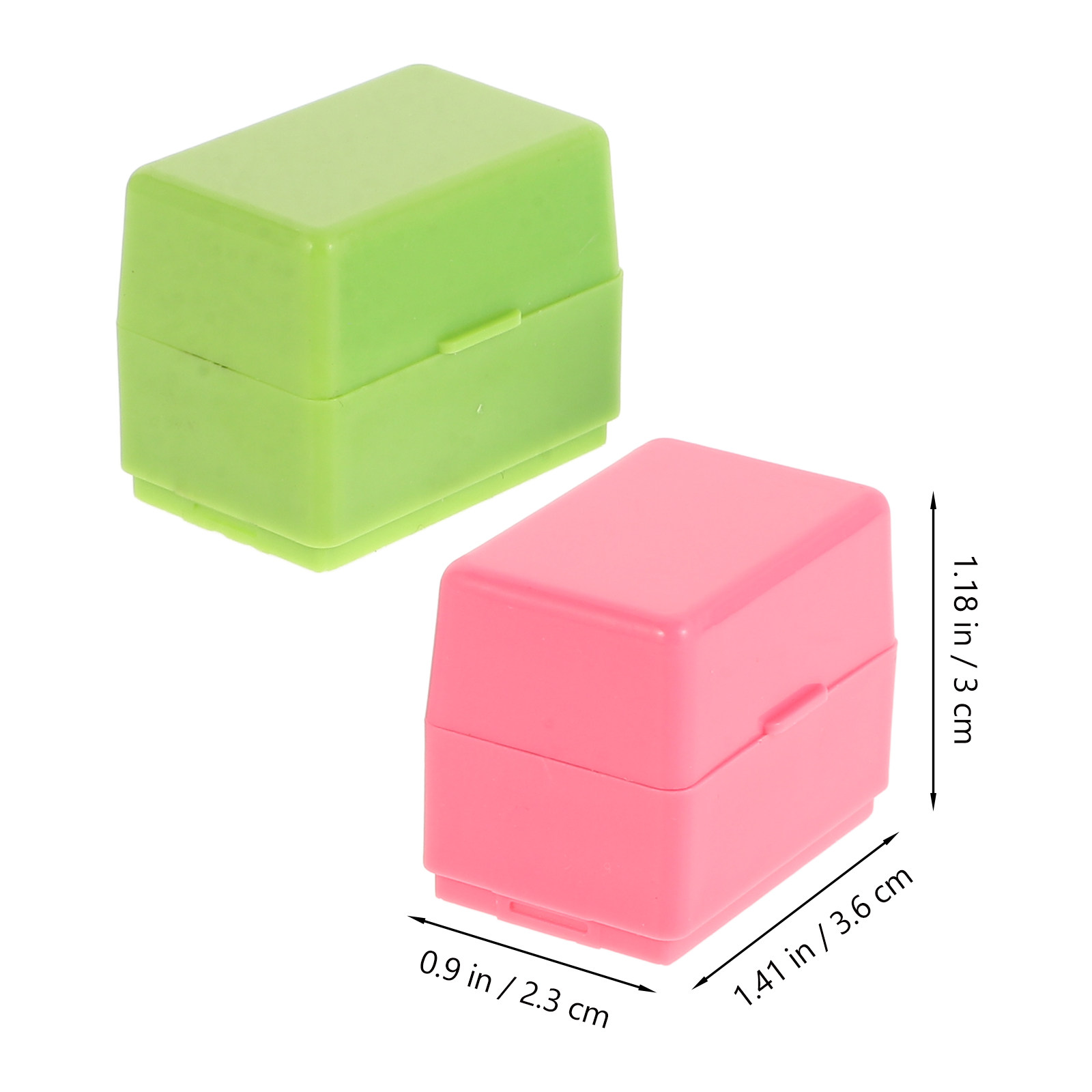 3Pcs Compact Self Inking Ident - огляд і ціна Self Inking Stamp