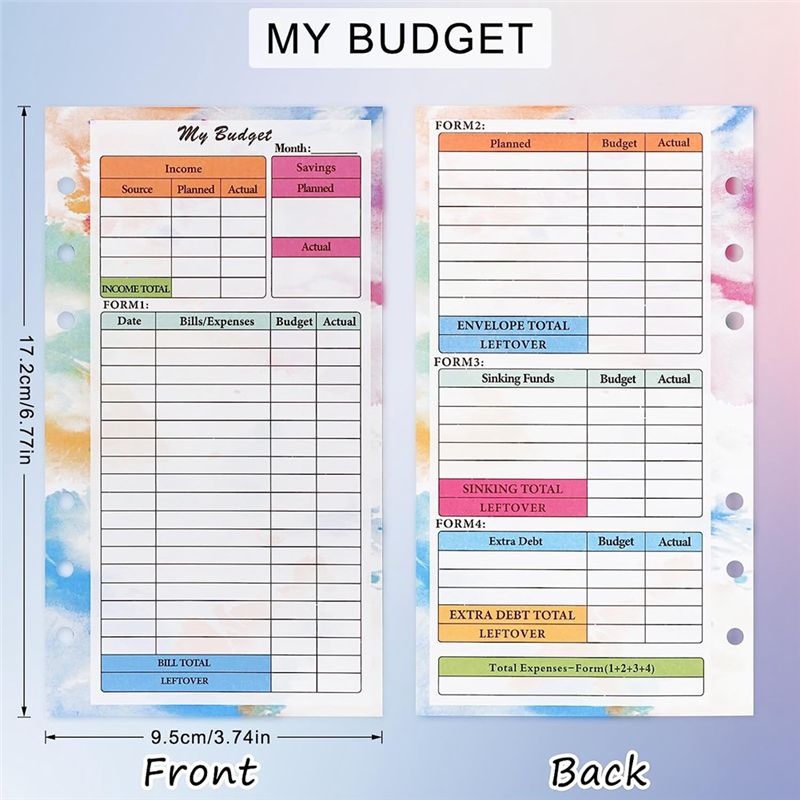 Latest ABBQ-A6 Budget Planner  - огляд і ціна Planner Weekly Budget