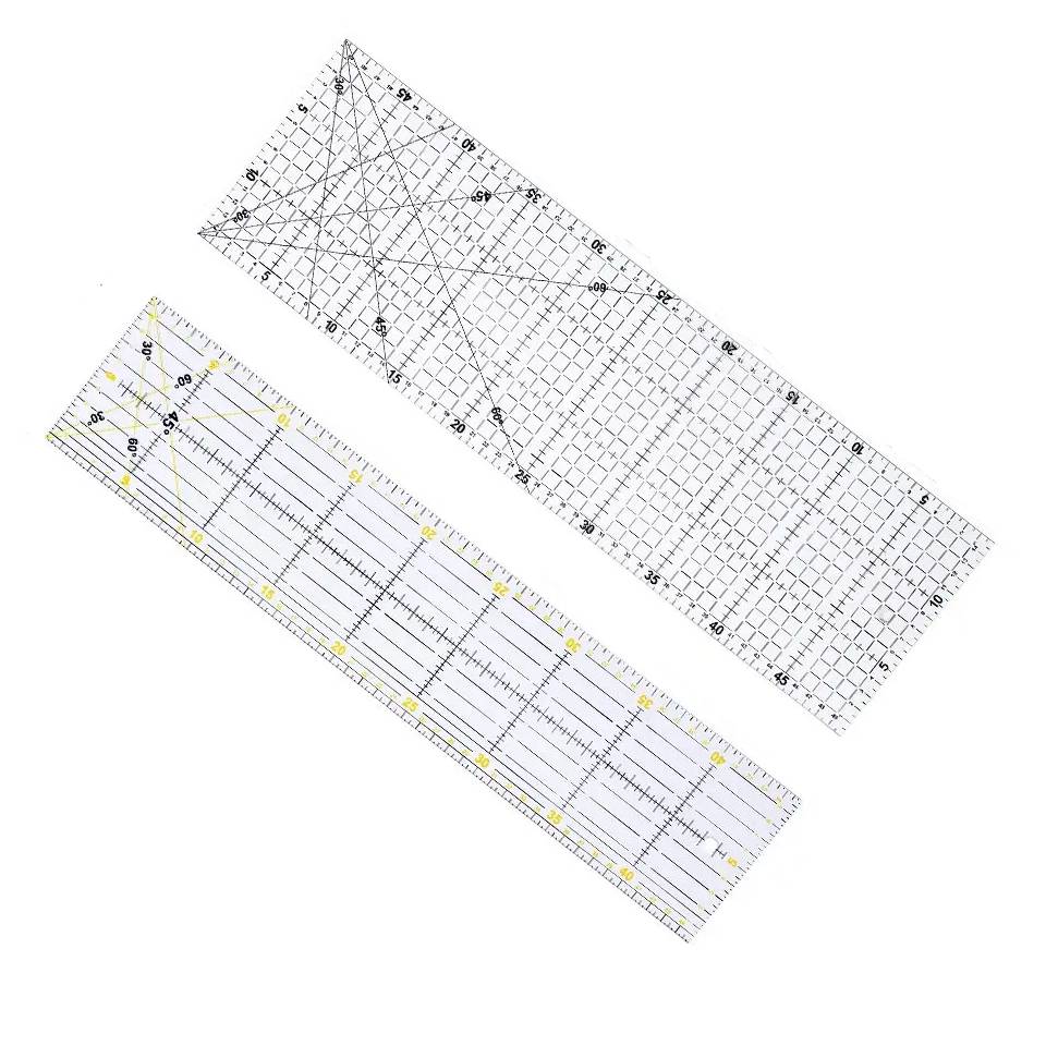 Fenrry Multisize Acrylic Patch - огляд і ціна Ruler Set Transparent